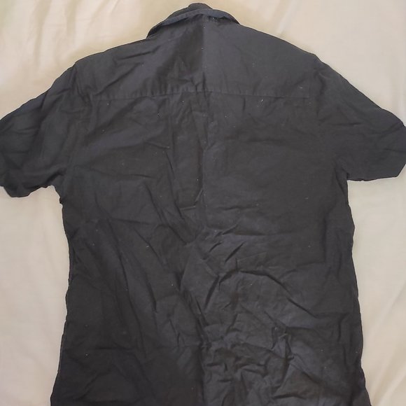 Men's Bluenotes Black Dress Shirt - Picture 2 of 2